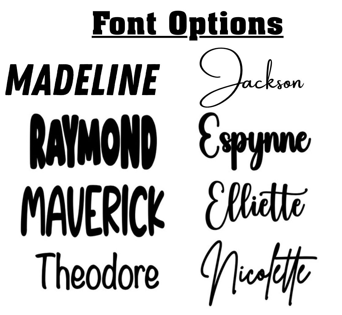 Personalized 6” Acrylic Name Sign | Baby Name & Nursery Decor